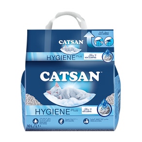 CATSAN™ Hygiene Plus Cat Litter 10L Packshot
