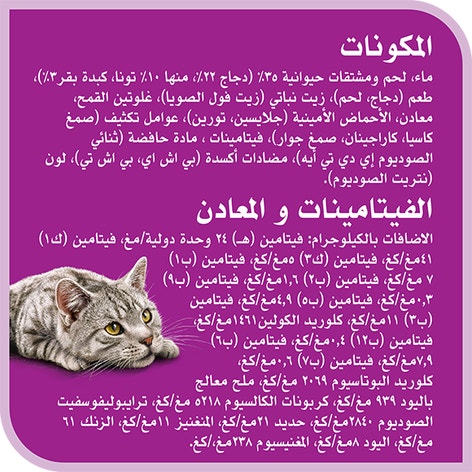 image 6294001830702-Whiskas%20Purrfectly%20Adult%20Tuna_Ingredients-Vitamins%20%26%20Minerals-ar