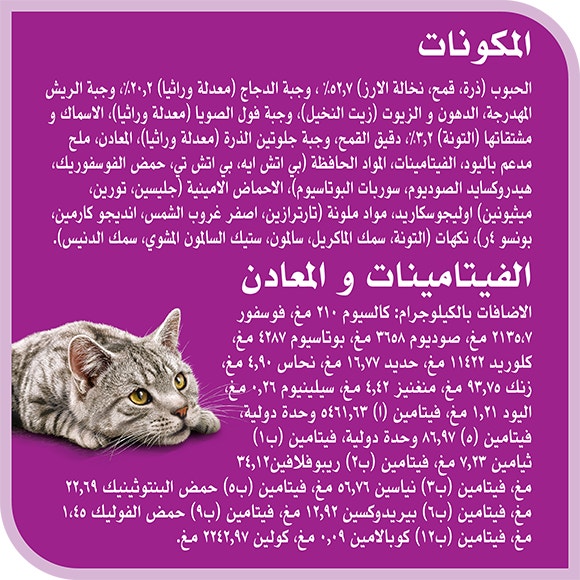 image 9310022866401-Whiskas%20Amazonia%20Adult%20Oceanfish%20480g_Ingredients-Vitamins%20%26%20Minerals-ar